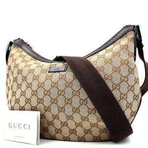 Gucci Brown and Tan Shoulder Bag